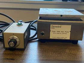 Rc1915 Thermolyne Vintage Sybron Model Type 1900 Hot Plate Hotplate With Remote - Rc1915 Thermolyne Vintage Sybron Model Type 1900 Hot Plate Hotplate With Remote -