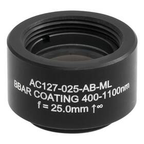 Ac127-025-ab-ml Thorlabs 5pack - F 25mm 1/2 Inch Achromatic Doublet Sm05-thread