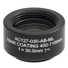 Ac127-030-ab-ml Thorlabs - F 30.0 Mm 1/2 Inch Achromatic Doublet Sm05-threaded