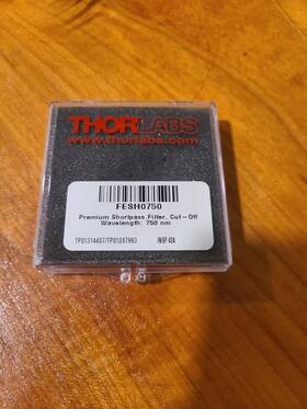Fesh0750 Thorlabs Premium Shortpass Filter 750 Nm