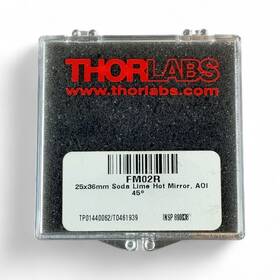 Fm02r Thorlabs Soda Lime Hot Mirror 25x36mm For Laser Optics New Best Offer