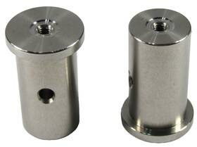 Rs2p Thorlabs Rs2p/m Qty 2 - Pedestal Pillar Posts 50mm L 25mm Od M6 Taps