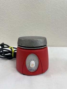 12621-006 Troemner Hot Plate Mini Red Henry Cat#
