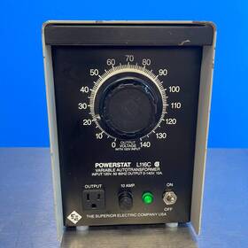 0-140v Tse Co. L116c Powerstat Variable Autotransformer In 120v/50/60hz Out 10a