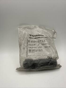 Turck 6904715 Cat No Field-wireable Connector B4151-0/13.5