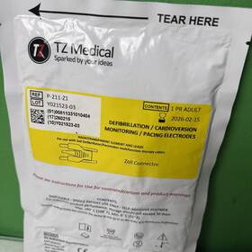 P-211-z1 Tz Medical Electrode Pad New/sealed 2026/02/01