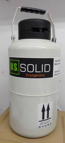 Uss-lnt00001 U.s. Solid Cryogenics Liquid Nitrogen Dewar 3.15l With Carry Bag