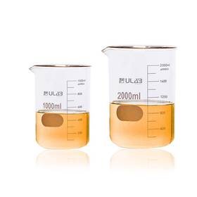 Ubg1018 Ulab Scientific Glass Beaker Set 2 Sizes 1000ml 2000ml 3.3 Borosilicate Griffin Ubg1018 Ulab Scientific Glass Beaker Set 2 Sizes 1000ml 2000ml 3.3 Borosilicate Griffin