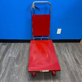 H-1485 Uline Manual Hydraulic Standard Lift Table 330 Lb Rigid Carter H1485