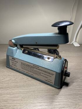 10397 Uline H-458 Impulse Sealer 4 Inch 160 Watt 120 Volt Used Tested And Working