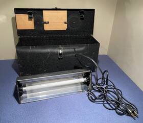 Blf-6 Ultra Violet Products Inc. Vtg Blak-ray Model .158 A Long Wave Ultra-violet San Gabriel With Case
