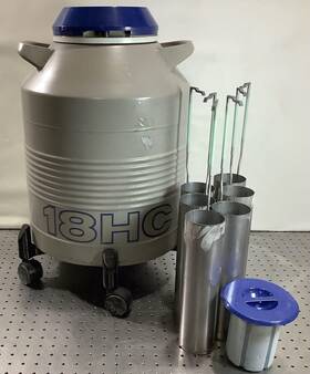 18hc Union Carbide Cryogenic Storage Vessel