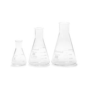 250m United Scientific 840287253764 Glass Narrow Mouth Erlenmeyer Flask Set Fgset3 - 3 Sizes 50 150 And 250m United Scientific 840287253764 Glass Narrow Mouth Erlenmeyer Flask Set Fgset3 - 3 Sizes 50 150 And