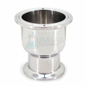 Hr-15to12fnpt Usa Lab Equipment Hemispherical Reducer - Tri Clamp 1.5 Inch To 1/2 Fnpt Ss304