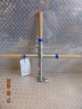 Sx-3079 Vbc Vacuum Barrier Corp Sealed A-5 Semiflex Line