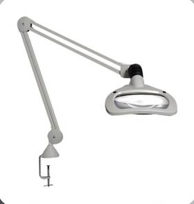 Wal026408 Vision-luxo - Wave Led Magnifier Uv 45 Inch Arm 3.5 Diopter Lens Clamp