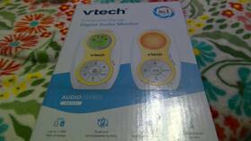 Dm1215 Vtech Enhanced Range Digital Audio Baby Monitor Dual Unit Rechargeable