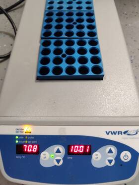 12621-092 Vwr Digital Heatblock Heat Block 3 Blocks