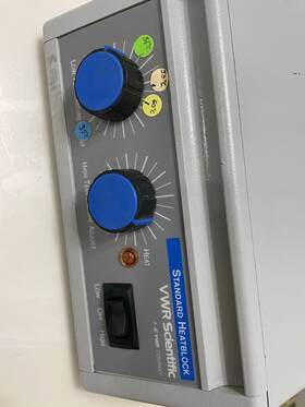 145951 Vwr 1.5ml Viral Dry Bath Incubator Heat Block High Low Temp Adj Tested Working