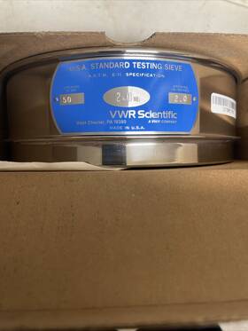 57334-396 Vwr Avantech 2 Inch Standard Testing Sieve 8 Stainless Ss8f 57334-396 Vwr Avantech 2 Inch Standard Testing Sieve 8 Stainless Ss8f