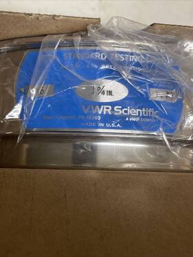57334-398 Vwr Avantech 1 3/4 Inch Standard Testing Sieve 8 Stainless 1.75 Ss8f 57334-398 Vwr Avantech 1 3/4 Inch Standard Testing Sieve 8 Stainless 1.75 Ss8f