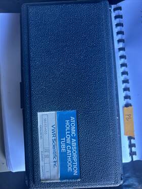Vwr 58143-455 Scientific Multi-element Hollow Cathode Lamp For Aa 9-pin Base