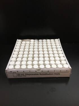66022-060 Vwr Cat No Disposable Scintiliation Vials 20 Ml 98 Pcs