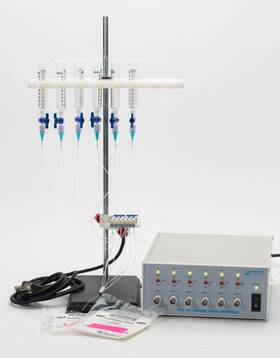 Vc-6m Warner Instruments Six Channel Mini Valve Controller Model Vc-6 M -warner With Accessories