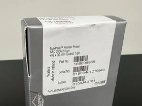 186009969 Waters New Sealed Maxpeak Premier Protein Guard Column Sec 250a 2.5um 4.6x30mm
