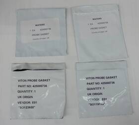 425000736 Waters Probe Gasket Lot Of 4