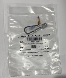 430002591 Waters Acquity 50 L Extension Sample Loop Assy 430002591 Waters Acquity 50 L Extension Sample Loop Assy