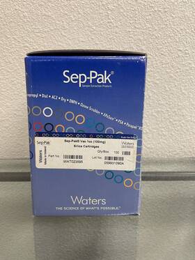 Wat023595 Waters Sep-pak Vac 1cc 100mg Silica Cartridges Qty. 100