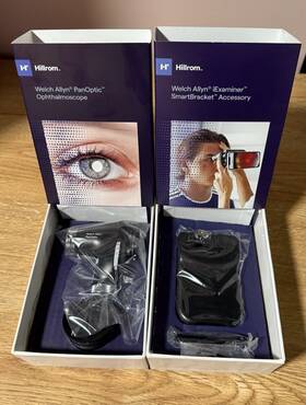 118-3-us Welch Allyn Panoptic Plus Ophthalmoscope And Iexaminer Smartbracket