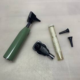 Welch Allyn 240/115 Vintage Otoscope 240 Ophthalmoscope 115 With Handle As-is