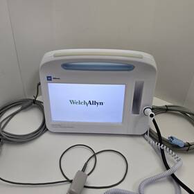 64ntpx Welch Allyn Hill Rom 6000 Vital Signs Monitor With Sp02 Sensor And Bp Hose