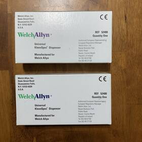 Ref-52400 Welch Allyn 52400 Kleenspec Disposable Ear-specula Dispenser 524-series Lot Of 2