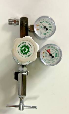 M1-870-8fg Western Medica O2 Regulator