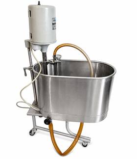 Whe-15-m Whitehall S13739 Mobile Whirlpool Hydrotherapy Unit 15 Gal Therapy Bath