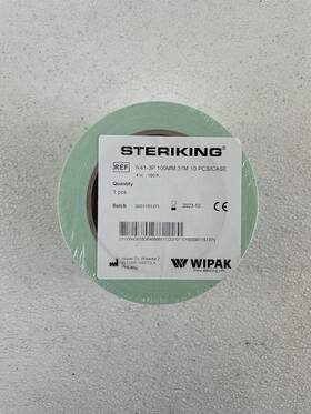 R41-3p Wipak Steriking R42-3p 4in X 100ft Heat-sealable Sterilization Roll