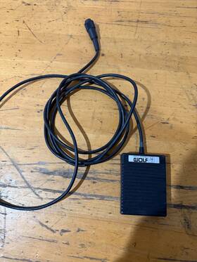 2030.103 Wolf Richard Gmbh Foot Pedal Footswitch 3-pin R. Tested