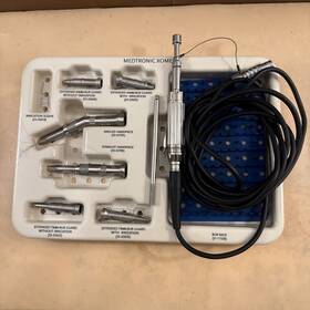 Xomed 33-33840 Medtronic 33-33895 Xcalibur Hi-speed System Motor Handpieces Tray Accys