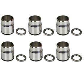 3686961 Xyzil 6 Pcs Injector Sleeve Kit Cup Tube With Seal For Cummins Isx Isx15