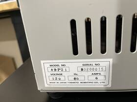 Adp21 Yamato Programmable Vacuum Drying Oven 115vac 10l Capacity A