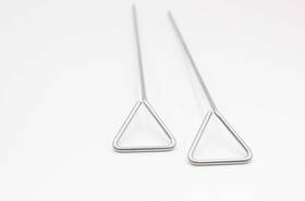 Zengsusu 781545971900 Bacterial Cell Spreader Stainless Steel 1.38 Inch Wide Spreading Bar