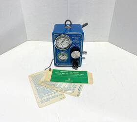 1553-16 Zimmer Vintage Oxygen Powered Inflatomatic 2000 High Pressure Regulator Untested