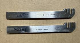 4819-02 Zimmer 4819-03 And Bending Irons Left Right 5-3/4 Inch Overall Length