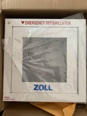 9320-0731 Zoll Medical - Aed Wall Cabinet