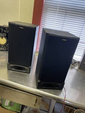 Hh520 Zoll Vintage Pair Of Koss Full Response 4 Ohm Impedance 5 Inch Speakers Hh520 Zoll Vintage Pair Of Koss Full Response 4 Ohm Impedance 5 Inch Speakers