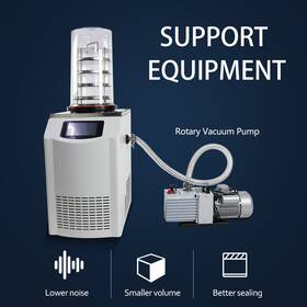 Zzkd 606267299623 60 Vacuum Freeze Dryer Lyophilizer Freezing Drying Machine For Lab Use 0.12 Zzkd 606267299623 60 Vacuum Freeze Dryer Lyophilizer Freezing Drying Machine For Lab Use 0.12