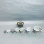 Chemglass Neoprene Vacuum Filter Adapter 2 Complete Sets Sizes - 7 Total Of 14. Fixed Price $53.20.